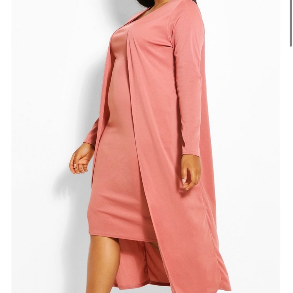 Two piece tank dress with coverall